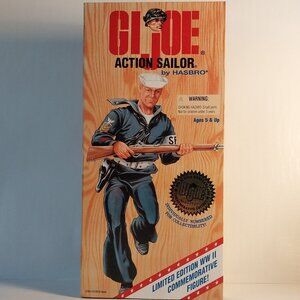GI Joe Action Sailor by Hasbro Limited Edition WWII Commenorative Figure